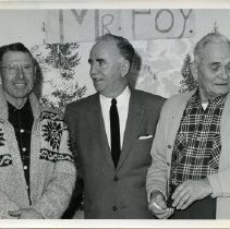 Walter Foy and Two Unidentified Men
